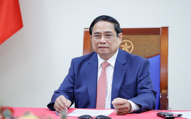 Thủ tướng Phạm Minh Chính điện đàm với Thủ tướng Thái Lan Paetongtarn Shinawatra