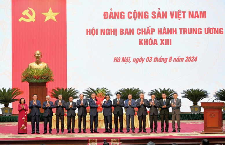 CHÙM ẢNH: Hội nghị Ban Chấp hành Trung ương khóa XIII- Ảnh 10.