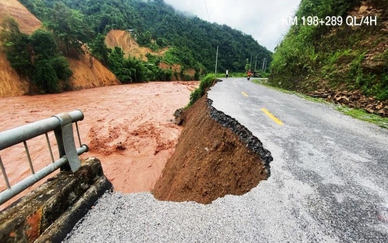 Nhiều khu vực đề phòng mưa lớn, nguy cơ lũ quét và sạt lở đất