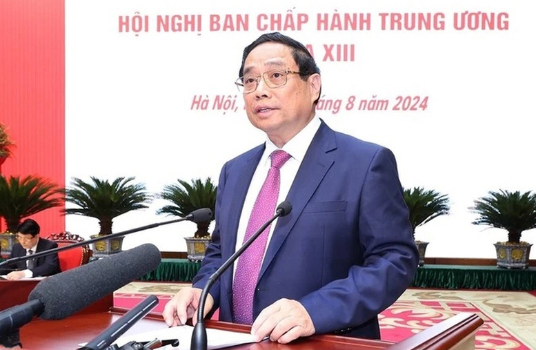 CHÙM ẢNH: Hội nghị Ban Chấp hành Trung ương khóa XIII- Ảnh 5.