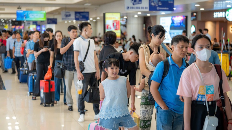 Tỷ lệ đặt chỗ trên các đường bay nội địa trong giai đoạn nghỉ lễ Quốc khánh đạt mức bình quân trên 65% - Ảnh: Phan Công/NIA