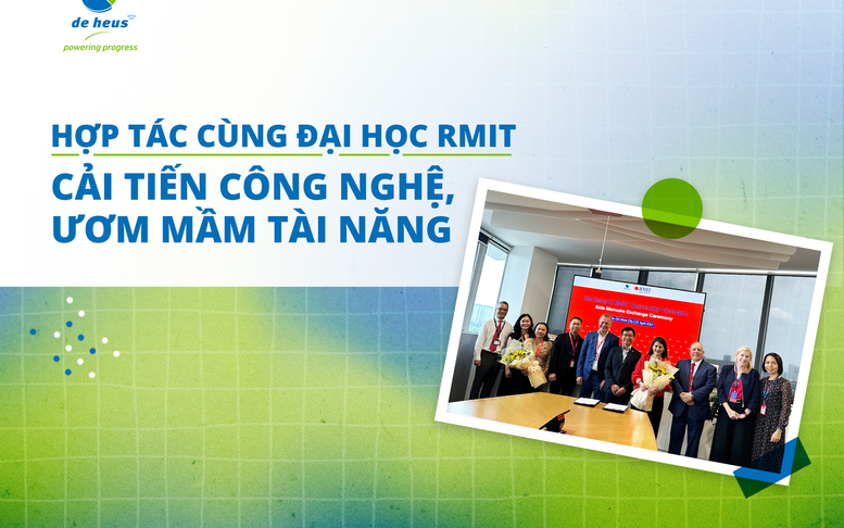 De Heus Việt Nam và RMIT Việt Nam ký kết hợp tác ươm mầm tài năng