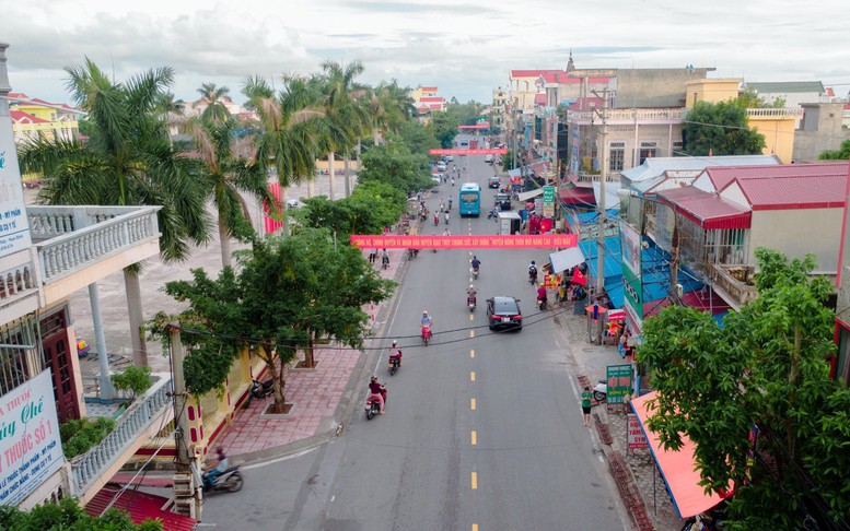 Huyện Giao Thủy (Nam Định) đạt chuẩn nông thôn mới nâng cao