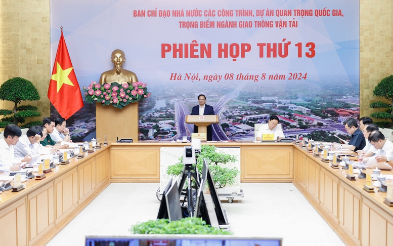 Thủ tướng chủ trì phiên họp Ban Chỉ đạo Nhà nước các công trình, dự án quan trọng quốc gia, trọng điểm ngành GTVT