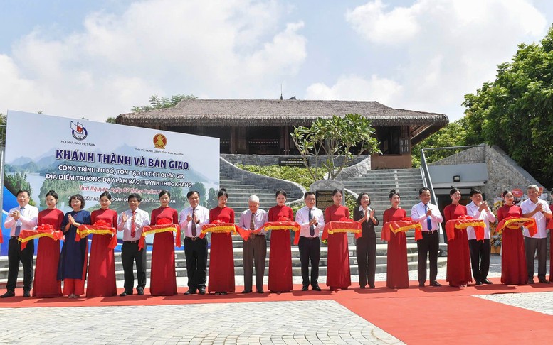 Khánh thành công trình tu bổ, tôn tạo Trường dạy làm báo Huỳnh Thúc Kháng