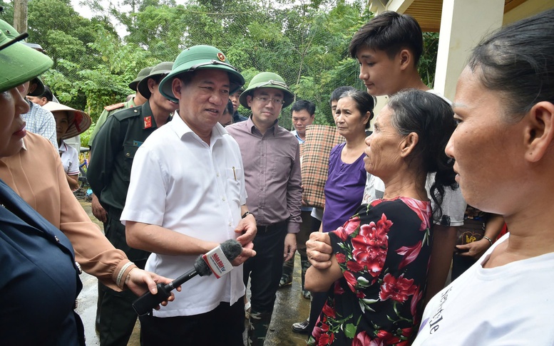 Phó Thủ tướng Hồ Đức Phớc kiểm tra, chỉ đạo công tác phòng, chống mưa lũ tại Bắc Kạn