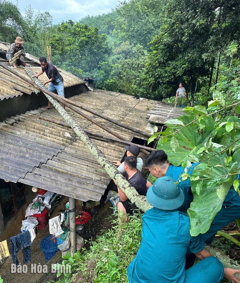 Lũ trên sông Bôi (Hòa Bình) đang lên nhanh, dự báo trên mức báo động III- Ảnh 1.