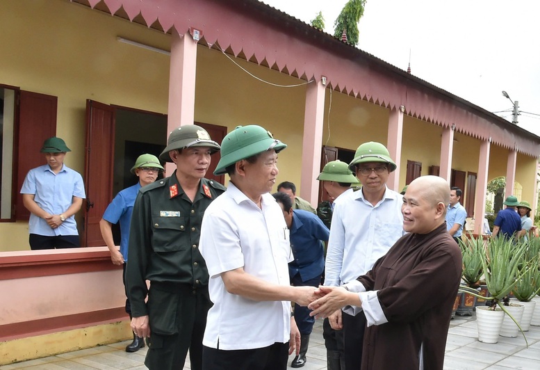 Phó Thủ tướng Hồ Đức Phớc thị sát, chỉ đạo công tác phòng chống bão lụt tại Thái Nguyên- Ảnh 3.