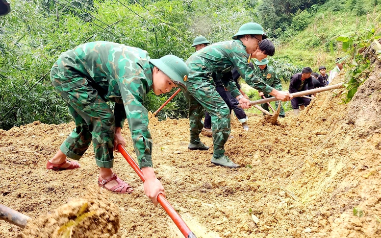 Hà Giang: Dồn lực khắc phục hậu quả do mưa lũ