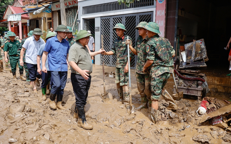 Thủ tướng Phạm Minh Chính tới Yên Bái chỉ đạo ứng phó, khắc phục hậu quả mưa lũ, thiên tai