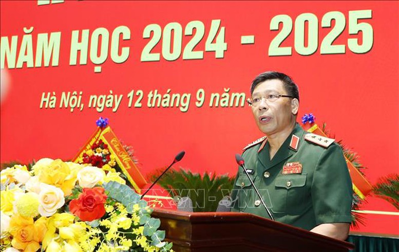 Tổng Bí thư, Chủ tịch nước dự lễ khai giảng năm học 2024-2025 của Học viện Quốc phòng- Ảnh 4.