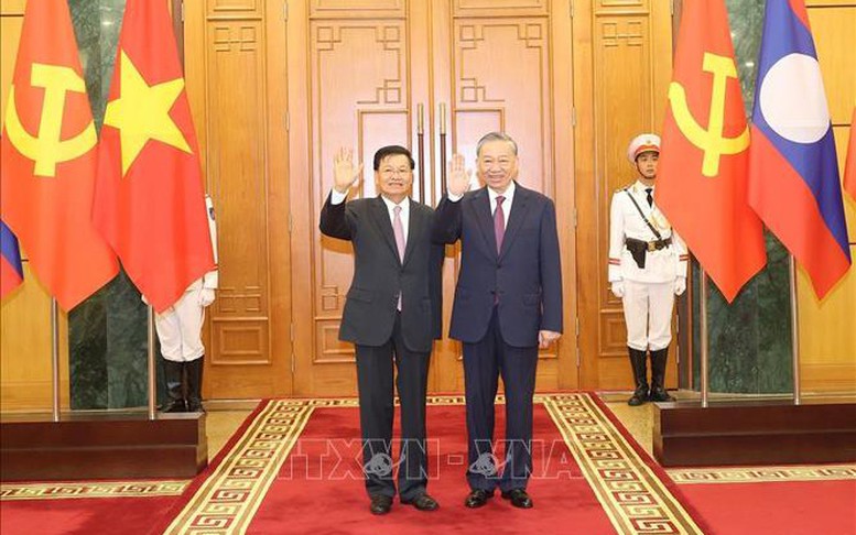Trưởng ban Đối ngoại Trung ương: Dấu mốc quan trọng đưa quan hệ Việt-Lào lên tầm cao mới