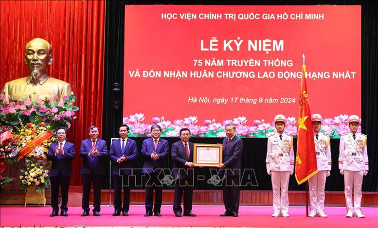 Xây dựng Học viện Chính trị quốc gia Hồ Chí Minh trở thành địa chỉ đỏ ươm trồng những phẩm chất tốt đẹp của người cộng sản