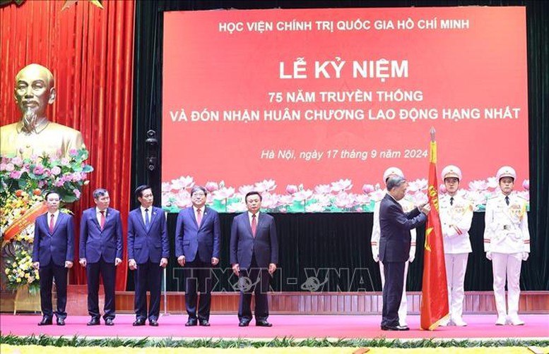 Xây dựng Học viện Chính trị quốc gia Hồ Chí Minh trở thành địa chỉ đỏ ươm trồng những phẩm chất tốt đẹp của người cộng sản- Ảnh 4.