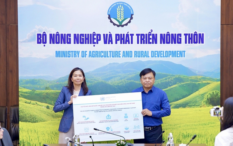 Chung tay hỗ trợ khôi phục sản xuất nông nghiệp