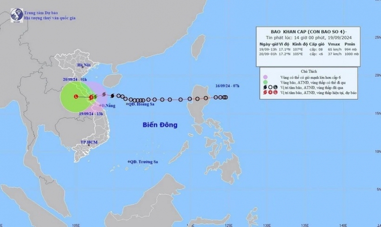 Bộ Ngoại giao thông tin về bảo hộ ngư dân trước cơn bão số 4- Ảnh 1.