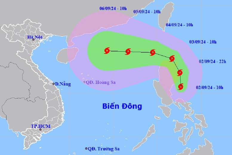 Các tỉnh từ Quảng Ninh đến Phú Yên chủ động ứng phó  bão gần Biển Đông- Ảnh 1.