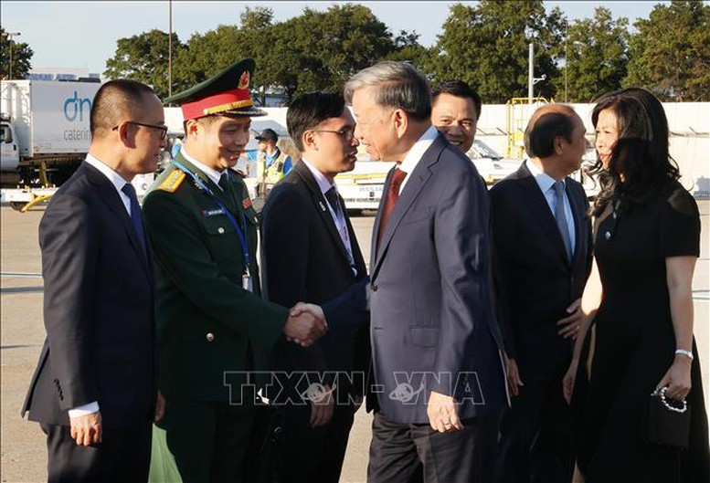 Tổng Bí thư, Chủ tịch nước Tô Lâm đến Hoa Kỳ dự Tuần lễ cấp cao Đại Hội đồng Liên Hợp Quốc- Ảnh 2.