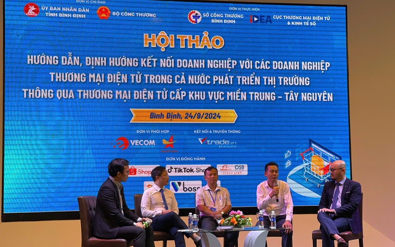 Kết nối doanh nghiệp miền Trung-Tây Nguyên với các nền tảng thương mại điện tử