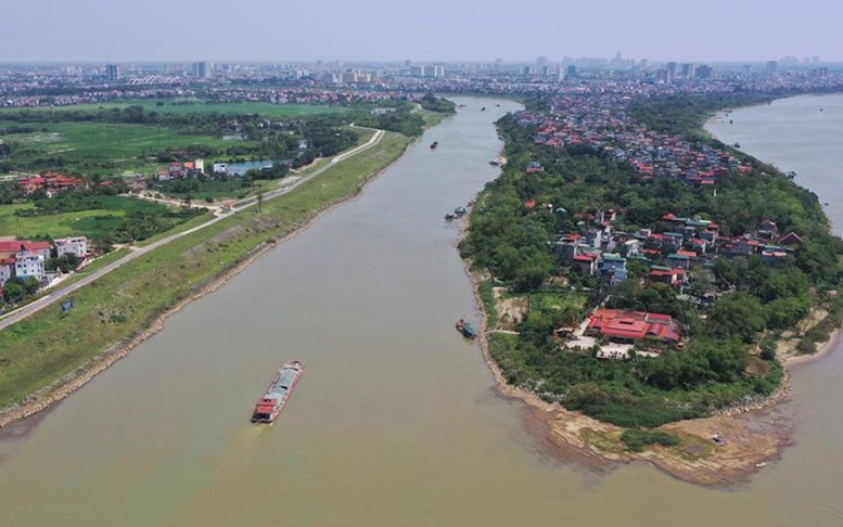 Hạn chế giao thông đường thủy qua sông Thái Bình