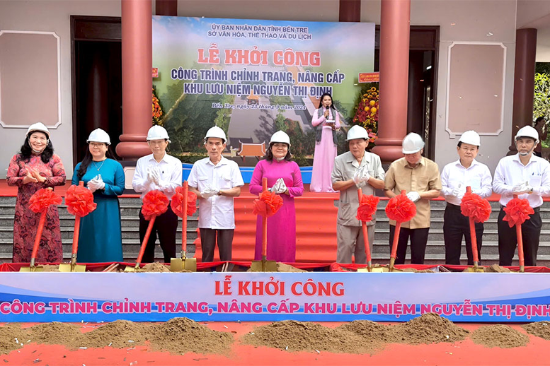 Bến Tre nâng cấp Khu lưu niệm Nữ tướng Nguyễn Thị Định- Ảnh 1.