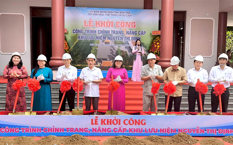 Bến Tre nâng cấp Khu lưu niệm Nữ tướng Nguyễn Thị Định