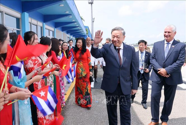 Tổng Bí thư, Chủ tịch nước Tô Lâm kết thúc tốt đẹp chuyến thăm cấp Nhà nước Cộng hòa Cuba- Ảnh 3.