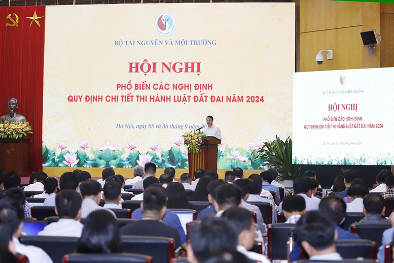 Sớm đưa những điểm đột phá của Luật Đất đai 2024 đi vào cuộc sống- Ảnh 1.