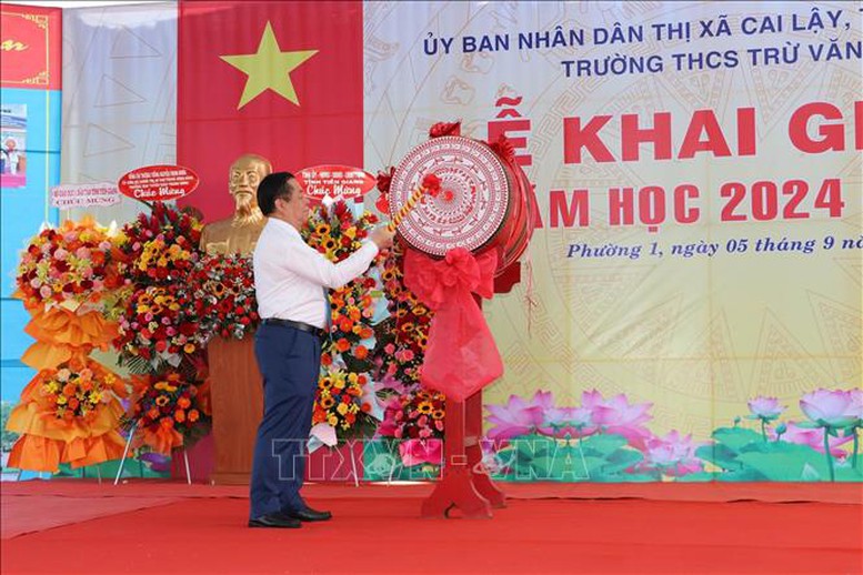 Năm học 2024-2025: Chăm lo, đầu tư, ưu tiên cho phát triển giáo dục- Ảnh 1.