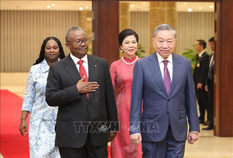 Tổng thống Guinea-Bissau: Việt Nam có một vị trí vô cùng đặc biệt trong trái tim, ký ức của người dân châu Phi