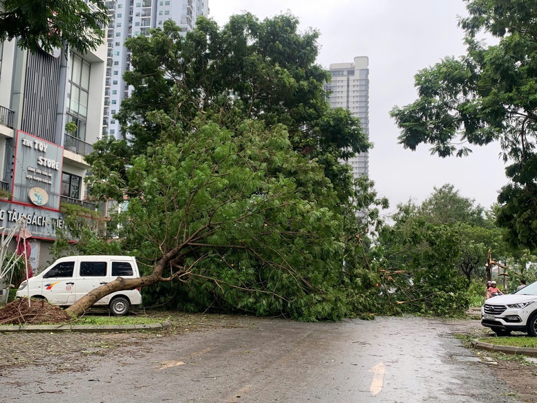 Các điểm phục vụ của bưu điện hoạt động trở lại sau bão Yagi- Ảnh 1.