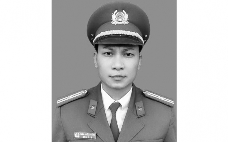 Truy tặng Huân chương Bảo vệ Tổ quốc cho Thiếu tá công an hy sinh khi làm nhiệm vụ trong bão Yagi