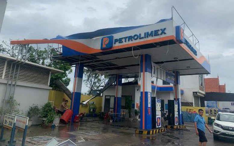 Petrolimex khẩn trương khắc phục thiệt hại, bảo đảm phục vụ người dân sau bão Yagi
