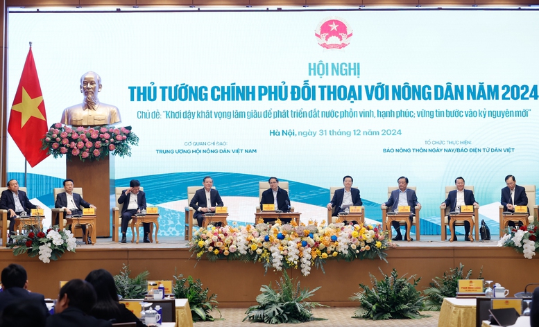 Thủ tướng chủ trì Hội nghị đối thoại với nông dân năm 2024- Ảnh 3.