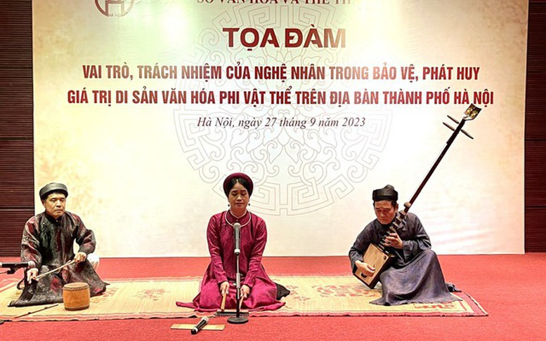 Đề xuất chính sách đối với nghệ nhân, chủ thể di sản văn hóa phi vật thể