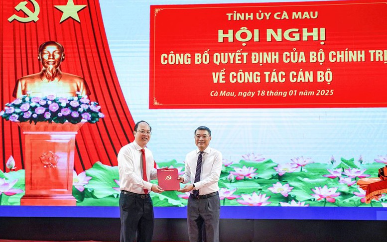 Phó Bí thư Thường trực TPHCM Nguyễn Hồ Hải giữ chức Bí thư Tỉnh uỷ Cà Mau