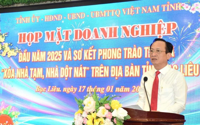 Bạc Liêu tiếp nhận hơn 100 tỷ đồng cho xóa nhà tạm, nhà dột nát