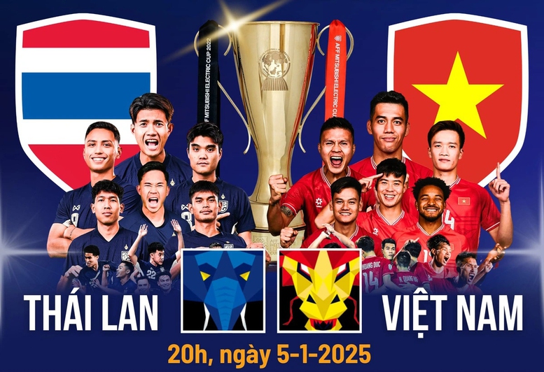 Link TRỰC TIẾP Chung kết AFF Cup 2024 Việt Nam – Thái Lan: Đem chuông đánh xứ chùa Vàng- Ảnh 1.