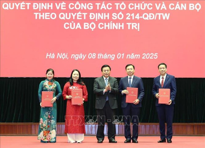 Học viện Chính trị quốc gia Hồ Chí Minh công bố các quyết định tổ chức cán bộ- Ảnh 1.