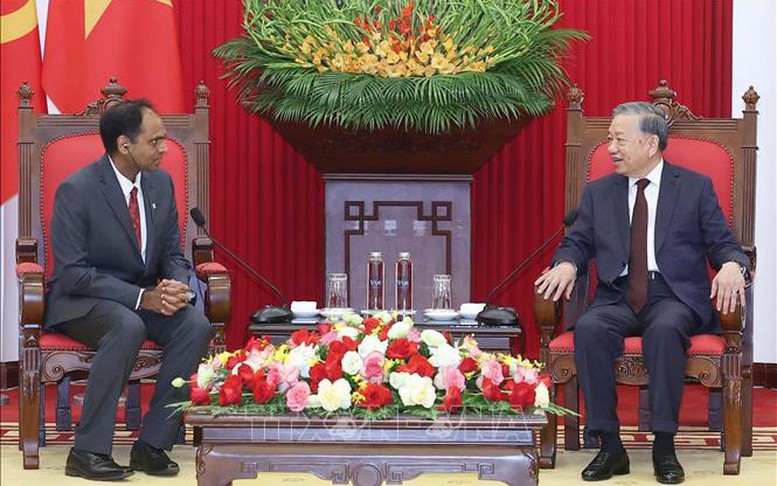 Tổng Bí thư Tô Lâm tiếp Chủ tịch Tập đoàn Marvell toàn cầu