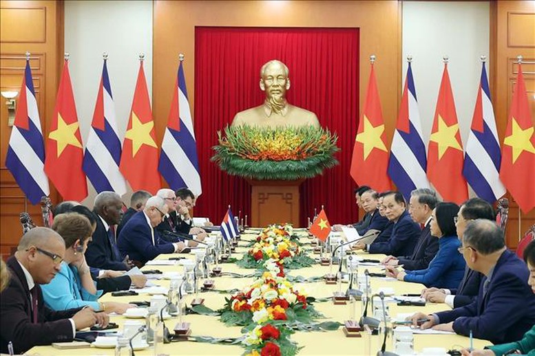 Tổng Bí thư Tô Lâm tiếp Chủ tịch Quốc hội Cuba- Ảnh 2.