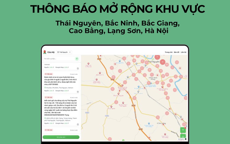 Cựu sinh viên FPT số hóa dữ liệu kết nối người dân vùng lũ