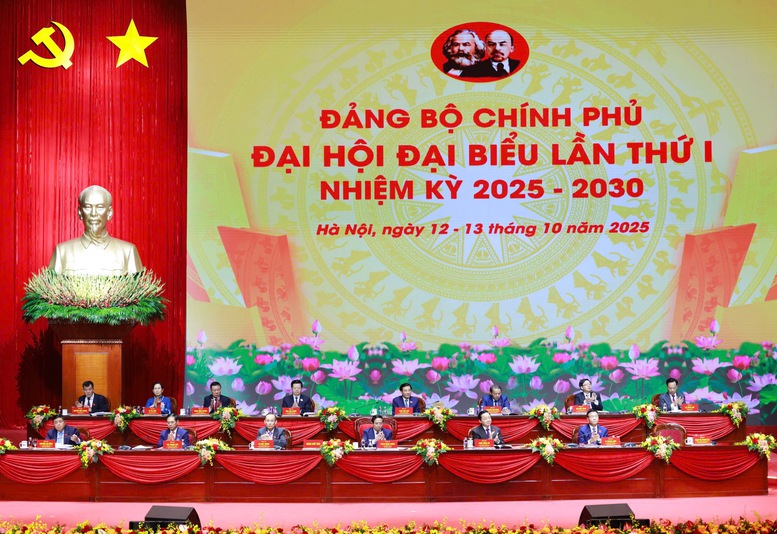 Đại hội Đảng bộ Chính phủ lần thứ I tiến hành phiên trù bị- Ảnh 5.