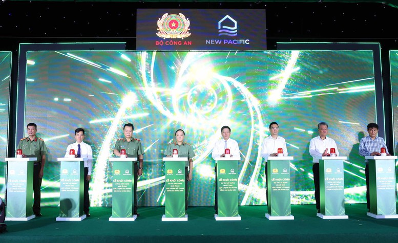 Khởi công dự án xây dựng nhà ở cho lực lượng vũ trang CAND tại phường Thanh Liệt, Hà Nội- Ảnh 1.