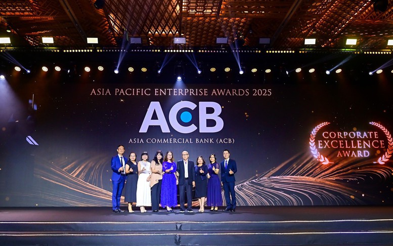 ACB được vinh danh doanh nghiệp xuất sắc châu Á