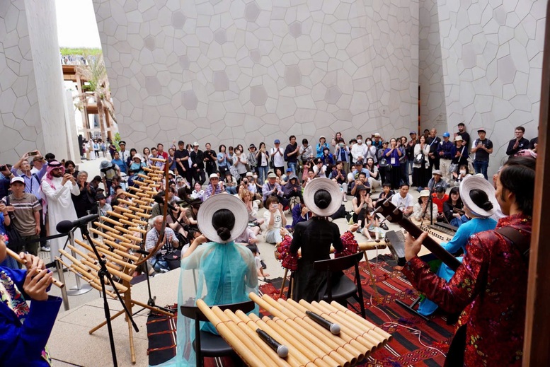 Nhà Triển lãm Việt Nam giành Giải Bạc 'Thiết kế trưng bày xuất sắc nhất' tại EXPO 2025 - Ảnh 3. Nhà Triển lãm Việt Nam giành Giải Bạc 'Thiết kế trưng bày xuất sắc nhất' tại EXPO 2025 - Ảnh 3.