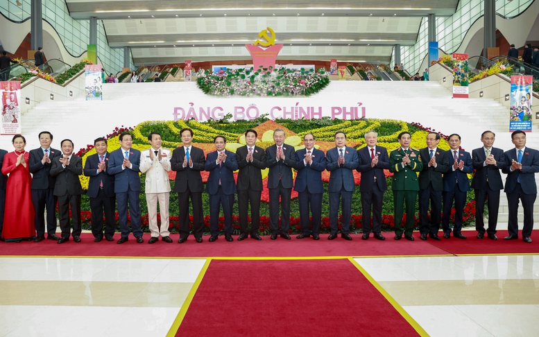 Khai mạc Đại hội đại biểu Đảng bộ Chính phủ lần thứ I- Ảnh 3.