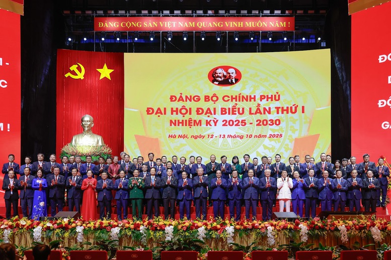 Đại hội Đảng bộ Chính phủ lần thứ I thành công rất tốt đẹp- Ảnh 9.