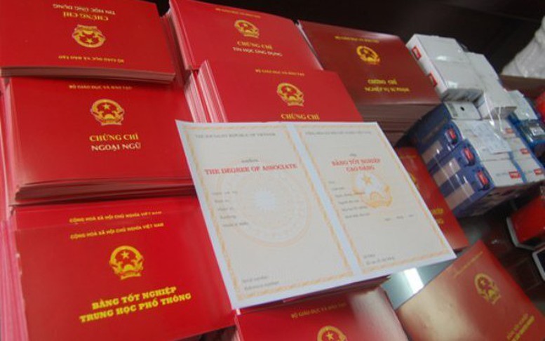 Đề xuất nhiều điểm mới trong quản lý văn bằng, chứng chỉ