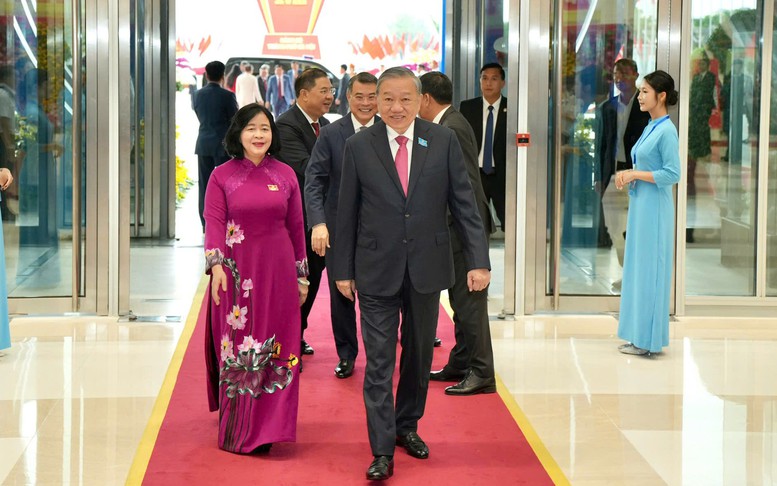 Tổng Bí thư Tô Lâm đến dự Đại hội Đại biểu Đảng bộ TP. Hà Nội lần thứ XVIII